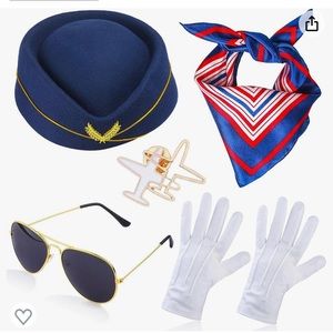 Women's Stewardess Costume & Accessories for Flight Attendant